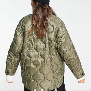 Mango Quilted Jacket